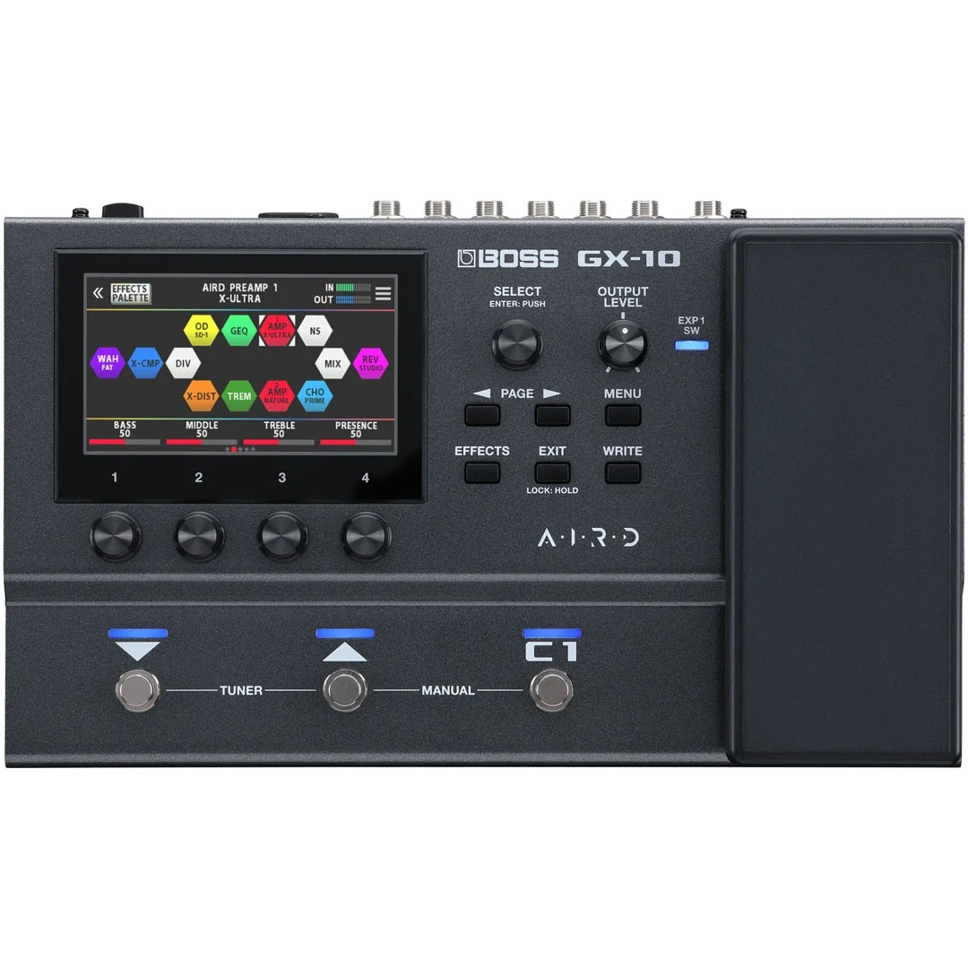 BOSS GX-10 Processore multi-effetto per chitarra e basso