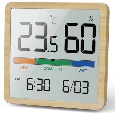New Digital Home Indoor Temperature Humidity Meter LCD Digital Thermometer Hygro