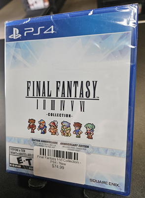 Final Fantasy I-Vi Collection Anniversary Edition Pixel Remaster