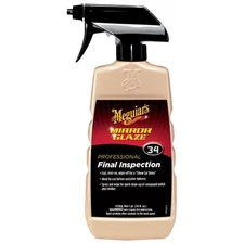 Meguiar’s M3416 Mirror Glaze Final Inspection For Car & Auto Detailing 16oz