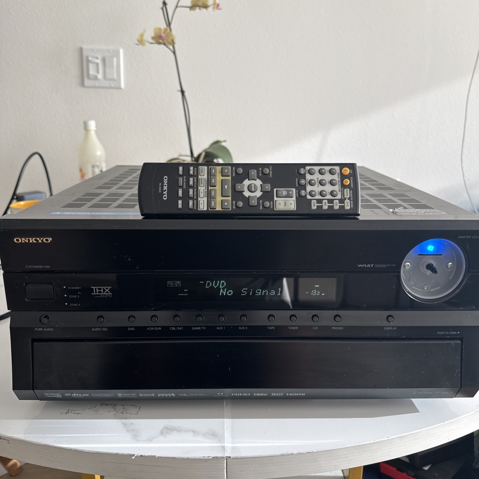 Onkyo Receiver TX-SR875 THX Ultra2 980-Watt Amplifier 50lb B