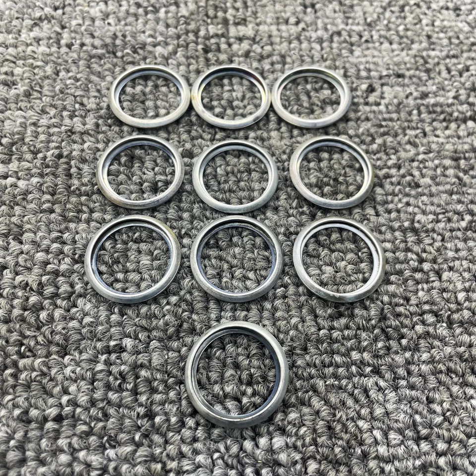 Oil Drain Plug Crush Washer Fits For Subaru Legacy Outback 2.5L H4 10 Set Foto 3 de 4