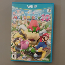Nintendo Mario Party 10 Nintendo Wii U NTSC-U/C E 2015 Disc Case Manual