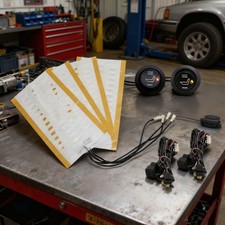 New Universal Built-in Car Seat Heater Kit Fit 2 Seat 12V Alloy Wire Heating Pad