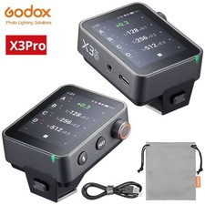 Godox X3pro 2.4inch TTL HSS 2.4G Flash Trigger TouchScreen Speedlite Transmitter