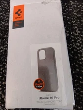 Spigen iPhone 16 Pro Case | Tough Armor AI | Frost Black Open Box Free Shipping 