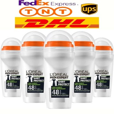 L Oréal Men Expert Shirt Protect Anti Marks Roll-on 48h 50ml Deodorant 3 4 5 LOT