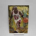 SkyBox 1997-98 Z-Force Thunder Men Michael Jordan #179 Chicago Bulls Card