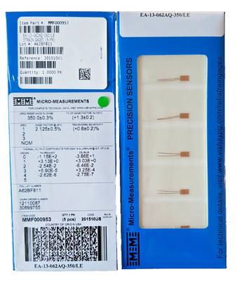 EA-13-062AQ-350/LE VISHAY Strain Gauge 5 Stk./Pkg