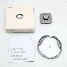 Oura Ring 4 Smart Ring Activity Tracker - Size 7 - JZ90-54144-07 - Black
