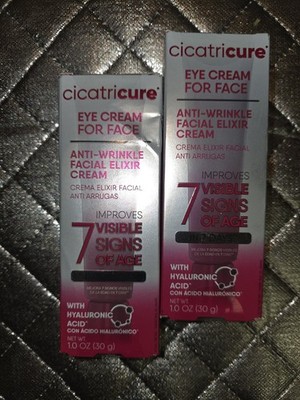 Cicatricure Eye Cream For Face Anti-Wrinkle Facial Elixir Cream 1.0fl.oz Lot 2