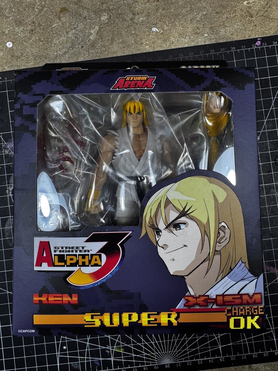 Storm Arena Street Fighter Alpha 3 Ken ( White ) BBTS Exclusive 1