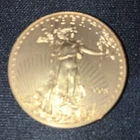 U.S. Mint American Gold Eagle $50 1 oz Gold 0.9167 Business Uncertified 2008 unc