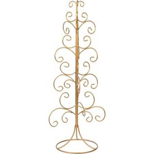 26  Metal Wire 5-Tier Ornament Display Tree Stand and Christmas D cor Holder