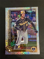 2025 Topps Celebration Confetti Foil Parallel #47 Blake Perkins Brewers