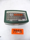 7966. used Bosch 32 piece screwdriver bit set