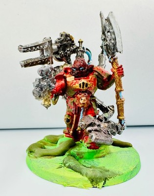 Warhammer 40k Metall Rothbringer 70mm hoch *bemalt*