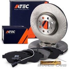 ATEC BREMSSCHEIBEN BELÜ Ø284+BREMSBELÄGE VORN FÜR FIAT GRANDE PUNTO 199 1.3-1.9