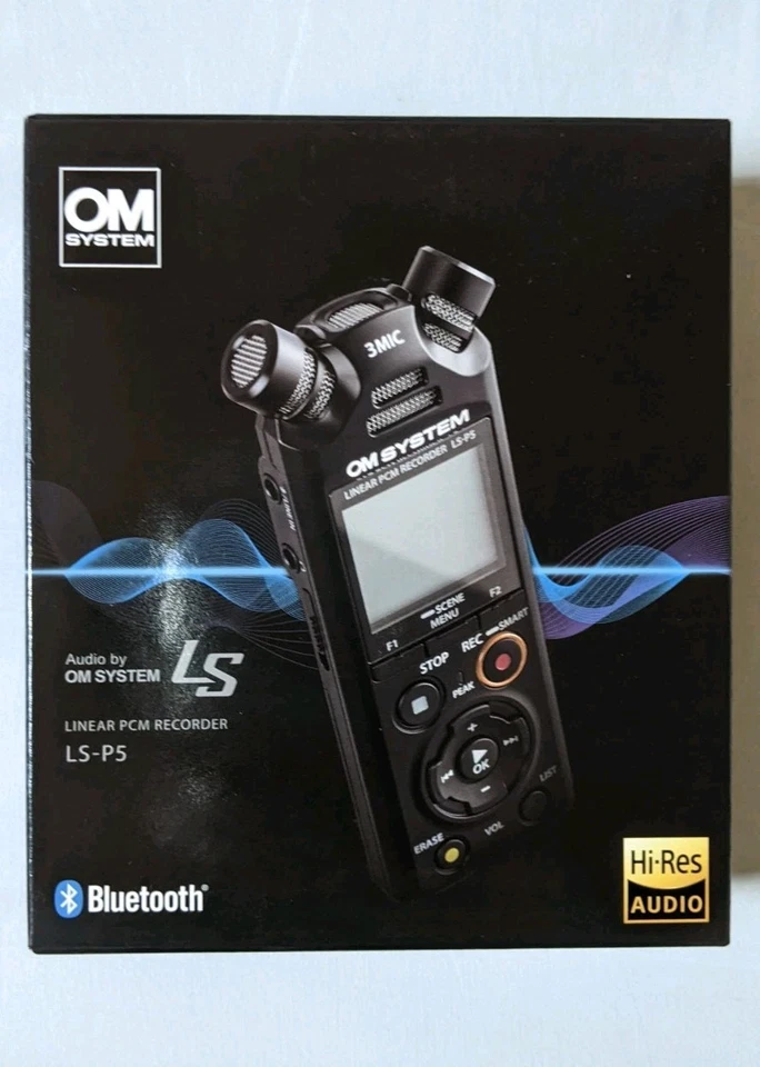 DDU OM System Olympus LS-P5 PCM Recorder Tresmic II Microphone System New frm JP - Image 2 of 4