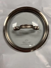 Calphalon Glass Replacement Lid 5 1/2" inner 6 1/2 Outer LID ONLY Pots Pans 