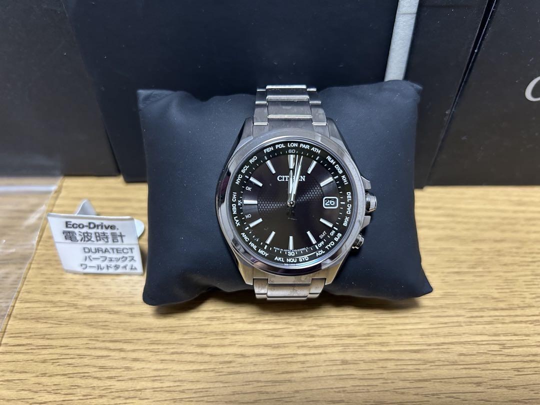 CITIZEN エコ・ドライブ cwb0901-03 電波時計