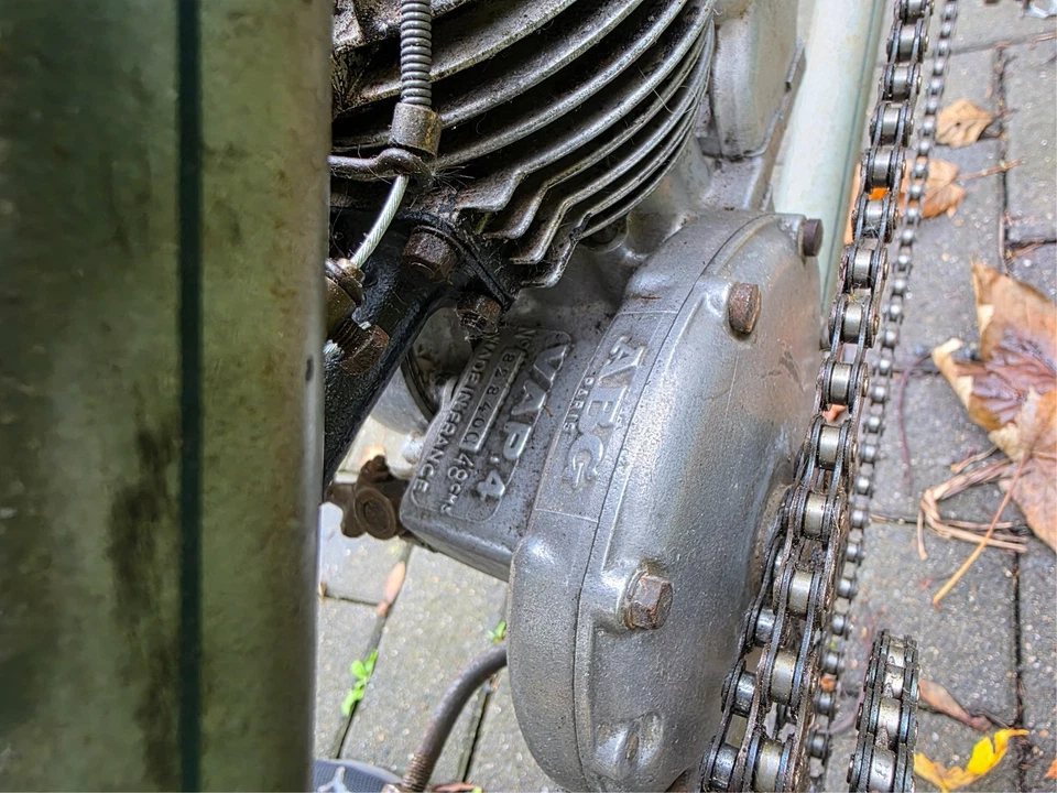 L-Michon Tandem mit ABG Hilfsmotor 40-50er Jahre - Bild 4 von 4