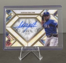 2025 Topps Diamond Icons -  Adrian Beltre Icons Autograph /10 - Rangers 