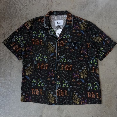 NEW Tombolo Pleasant Trip Cabana Shirt Psychedelic Hawaiian Loop XXL 2X SOLD OUT