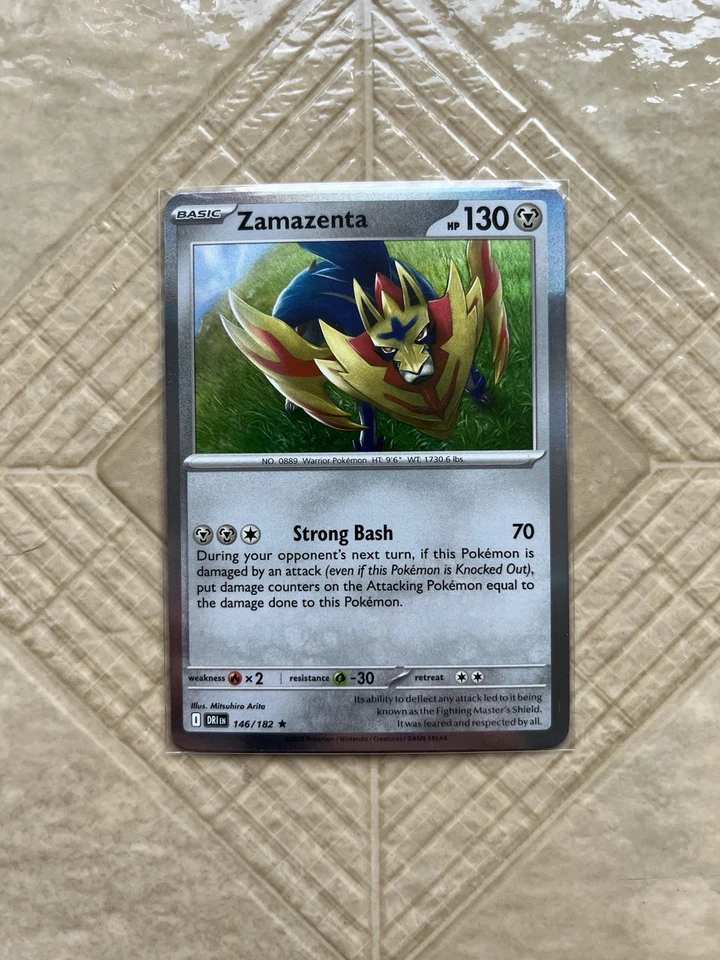 2025 Pokémon TCG - Destined Rivals - Holo - Zamazenta - Image 3 of 4