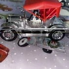 Matchbox Lesney Models Of Yesteryear 1909 Opel Coupe #Y4 Silver Plated 1960’s