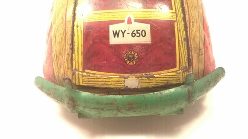 WYANDOTTE TOYS WOODY CONVERTIBLE TOY CAR PRESSED STEEL VINTAGE 1930s 12" - Picture 7 of 11