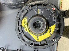 Kicker 43C104 10" Power Single 4 Ohm Car Subwoofer