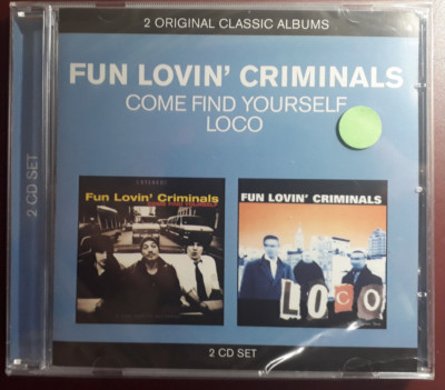 FUN LOVIN' CRIMINALS- COME FIND YOURSELF+LOCO *2 CD BRAND NEW SEALED SIGILLATO