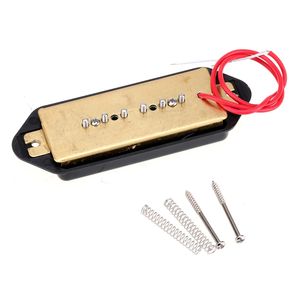 Wilkinson Low Gauss Black Iconic Sound P90 Dogear Single Coil Guitar Neck Pickup - Image 2 of 2