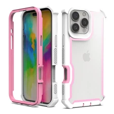 For iPhone 17 16 15 Pro Max 14 13 12 Full Protection Case Ergonomic Rugged Cover