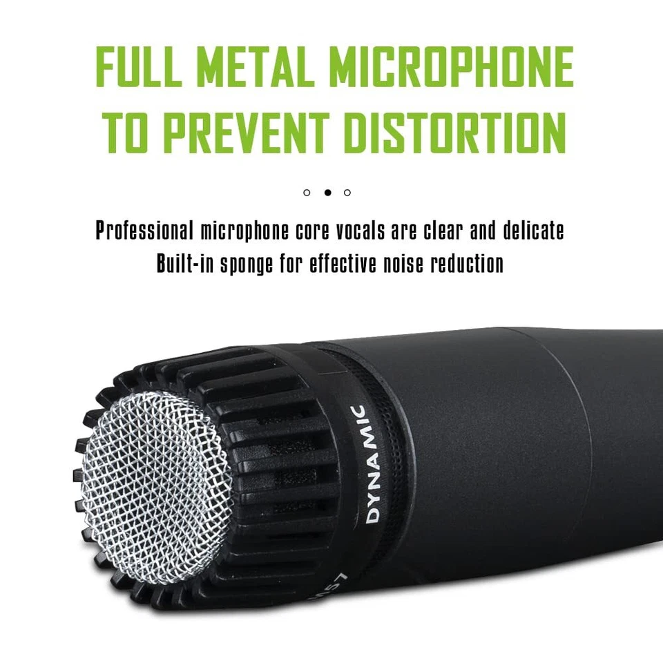 wm57 Dynamic Vocal Classic Style Microphone Audio Instrument Classic Professi... - Image 2 of 4