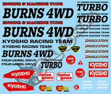 Vintage Kyosho Turbo Burns - Tamiya Schumacher