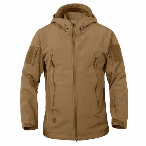 Stalker Soft Shell Waterproof & Windproof Fleece Hooded Jacket - Picture 23 of 41