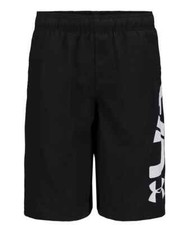 Under Armour Boys Black Icon Volley Shorts Youth Size Large L124030