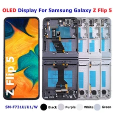 For Samsung Galaxy Z Flip5 F731U OLED Display Touch Screen Replacement Digitizer