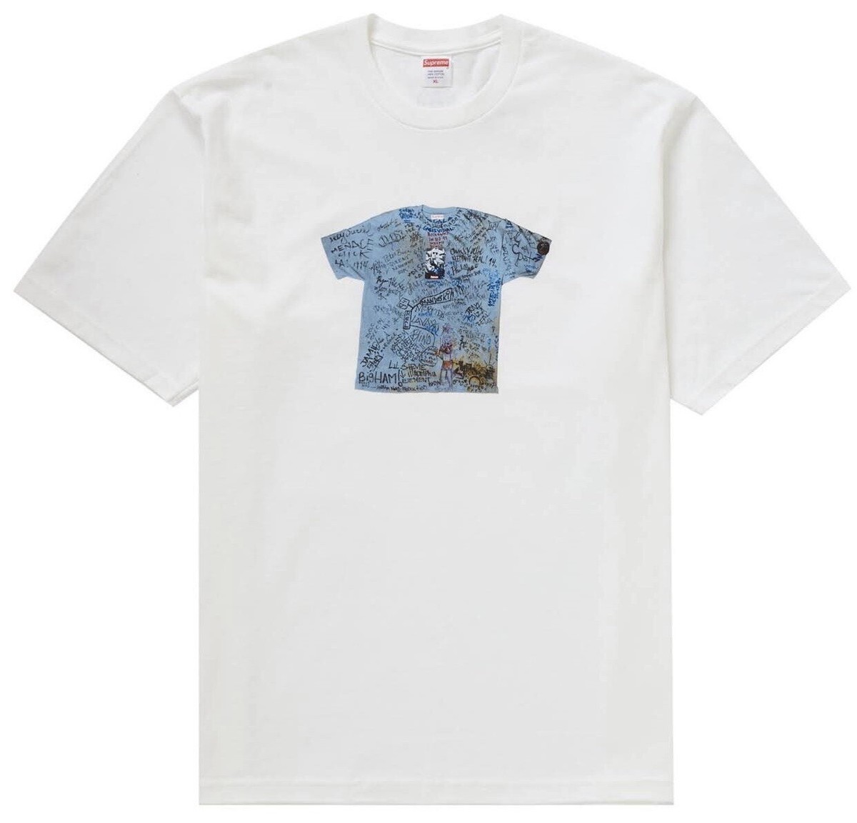 Supreme 30th Anniversary First Tee DS White Size XL New in Bag | eBay