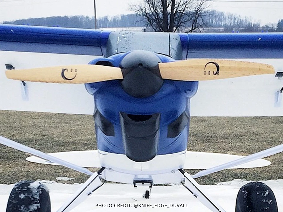 XOAR PJN 15x6 RC Electric Model Airplane Propeller 15 Inch Wood RC Plane Prop - Image 4 of 4