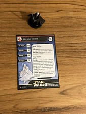 Star Wars Miniatures Obi-Wan Kenobi WOTC Rebel Very Rare - With card