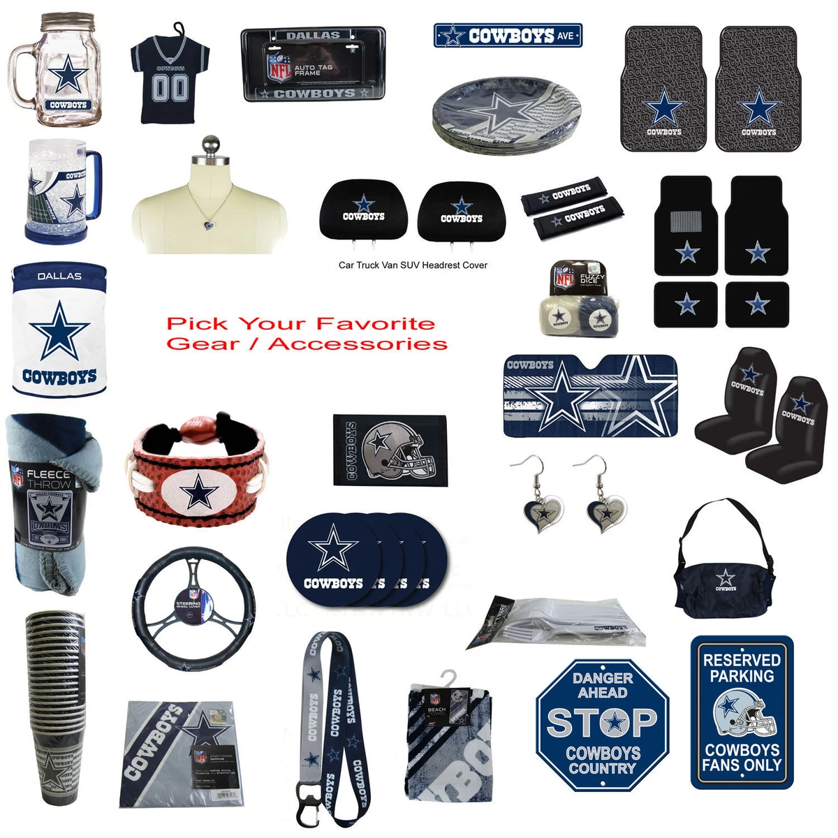 Dallas cowboys accessories sales