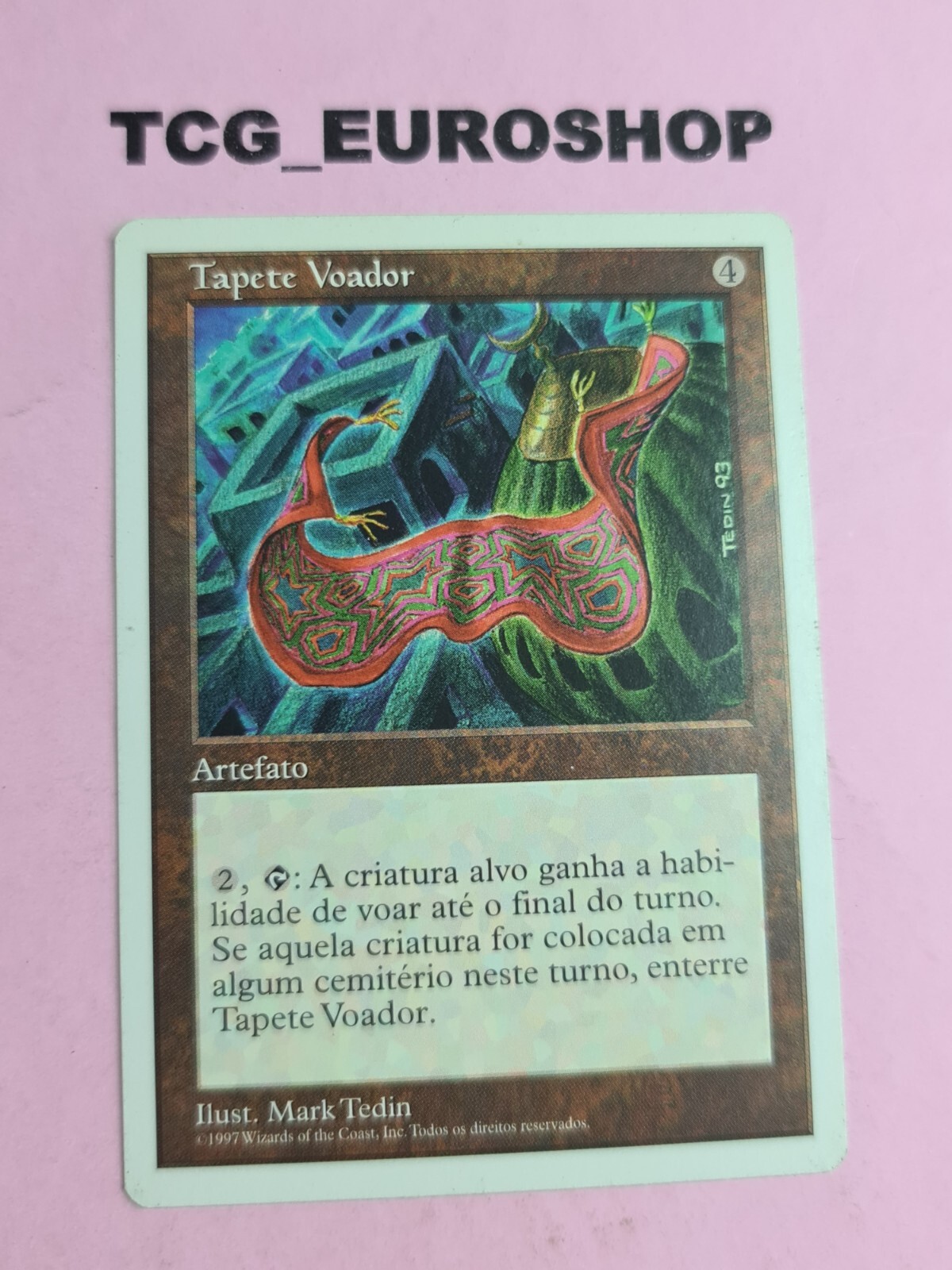 1997 ● FLYING CARPET ● FIFTH EDITION ● PORTUGUESE ● MTG ● LP ● C478