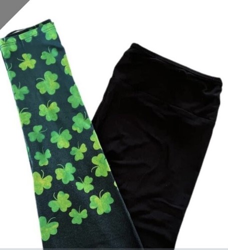 Lularoe TC2 LEGGINGS ST PATRICKS DAY 