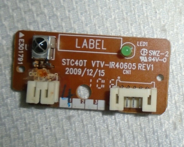 Carte Capteur IR Pour Toshiba 50L4300U - VTV-IR50615 - Pièce Détachée TV Neuve Ouverte