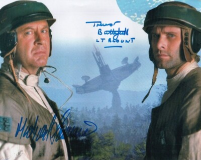 MIKE STEVENS signed Autogramm 20x25cm STAR WARS in Person autograph COA
