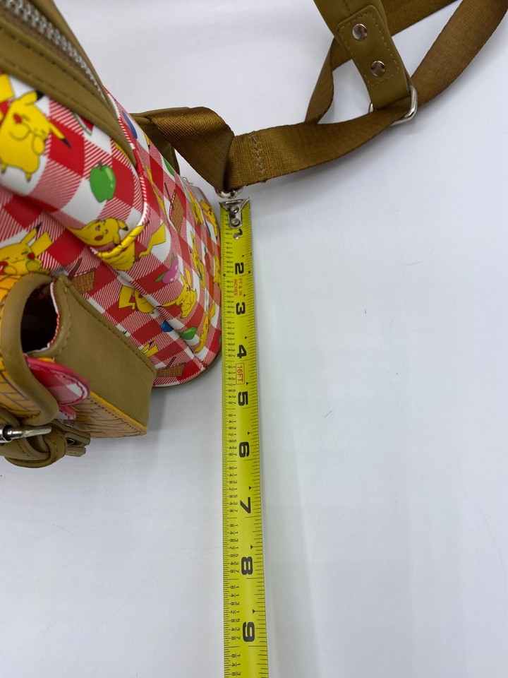 Loungefly Pokemon Pikachu Picnic Basket Mini Backpack &Matching Wallet