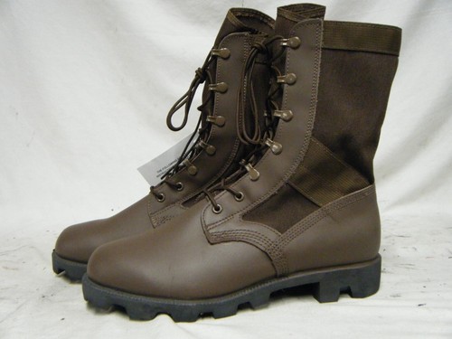 Original britische US Army Militär brauner Dschungel WP Wellco Kampfstiefel Größe 9 L 43